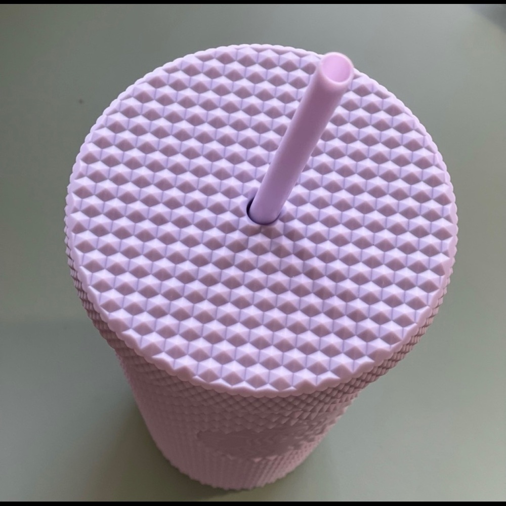 Starbucks Holiday Matte Lilac Grande Studded Tumbler Cup 16oz